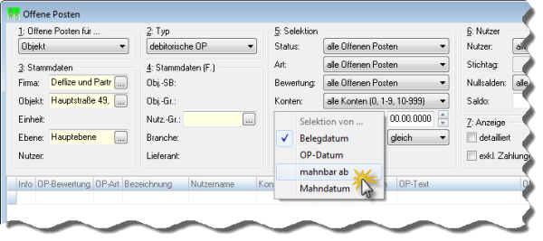 OP-Verwaltung
