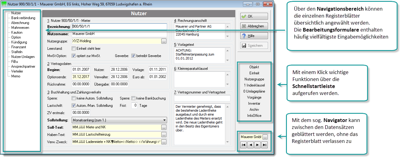 Register Nutzer
