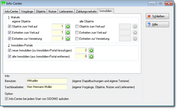 Register 'Immobilien' ...