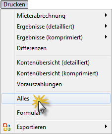 Druckmenü