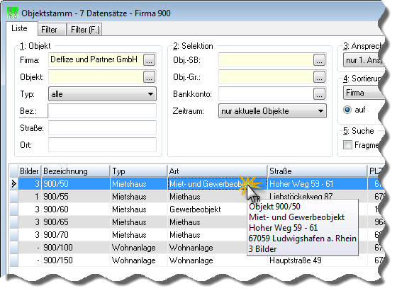 Hinweistext (Quickinfo, Tooltip)